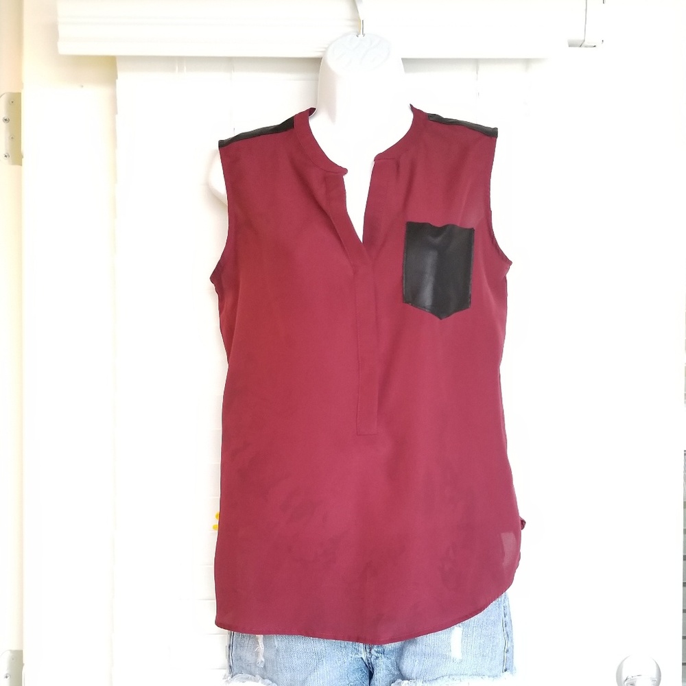 Mossimo Women's Sleeveless Blouse Sz X-Small